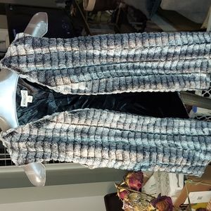 Weekend Love super fun faux fur vest